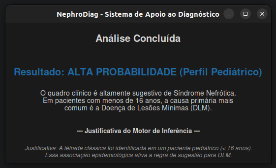 Interface do NephroDiag